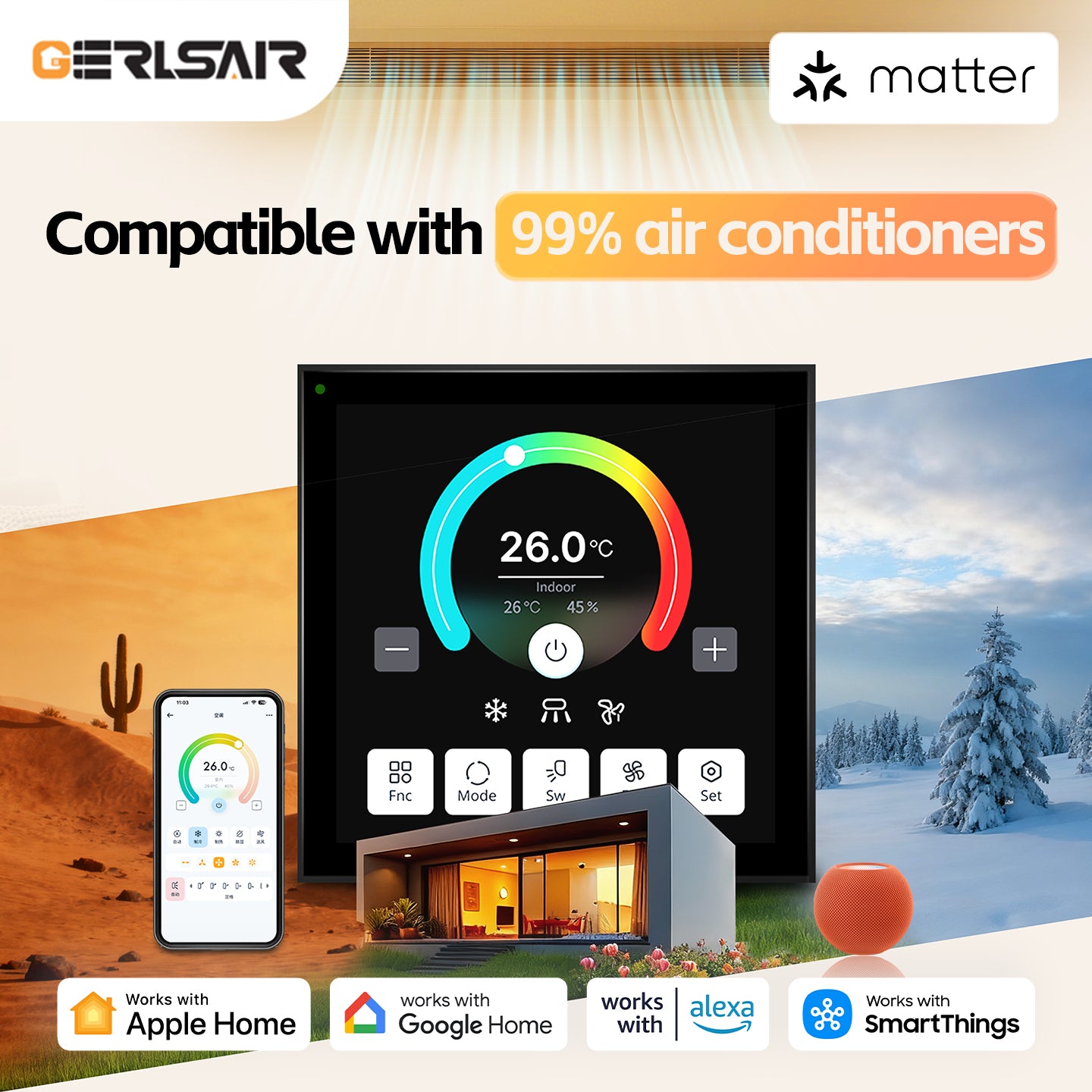 Matter Smart AC Controller